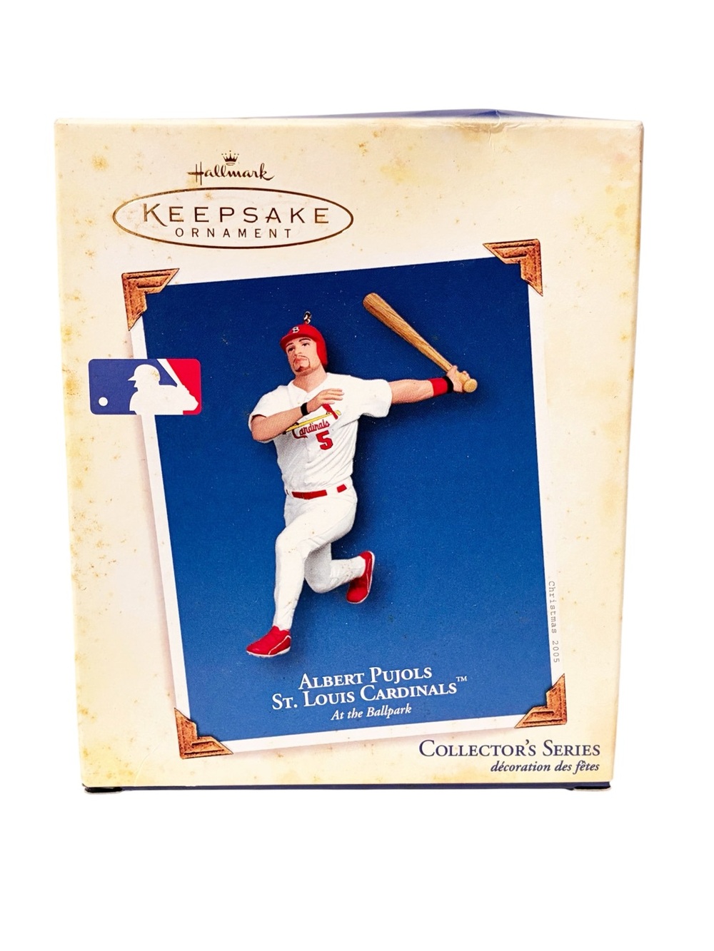 Hallmark 2005 Keepsake Ornament Albert Pujols MLB St. Louis Cardinals Baseball
